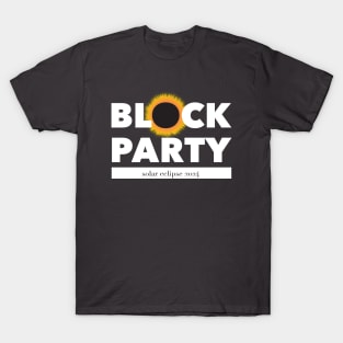 Block Party eclipse 2024 T-Shirt